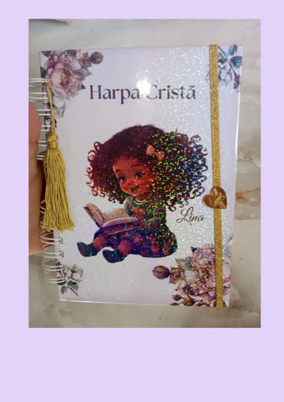 HARPA CRISTÃ PERSONALIZADA COM SEU NOME E TEMA PREFERIDO - Foto 2