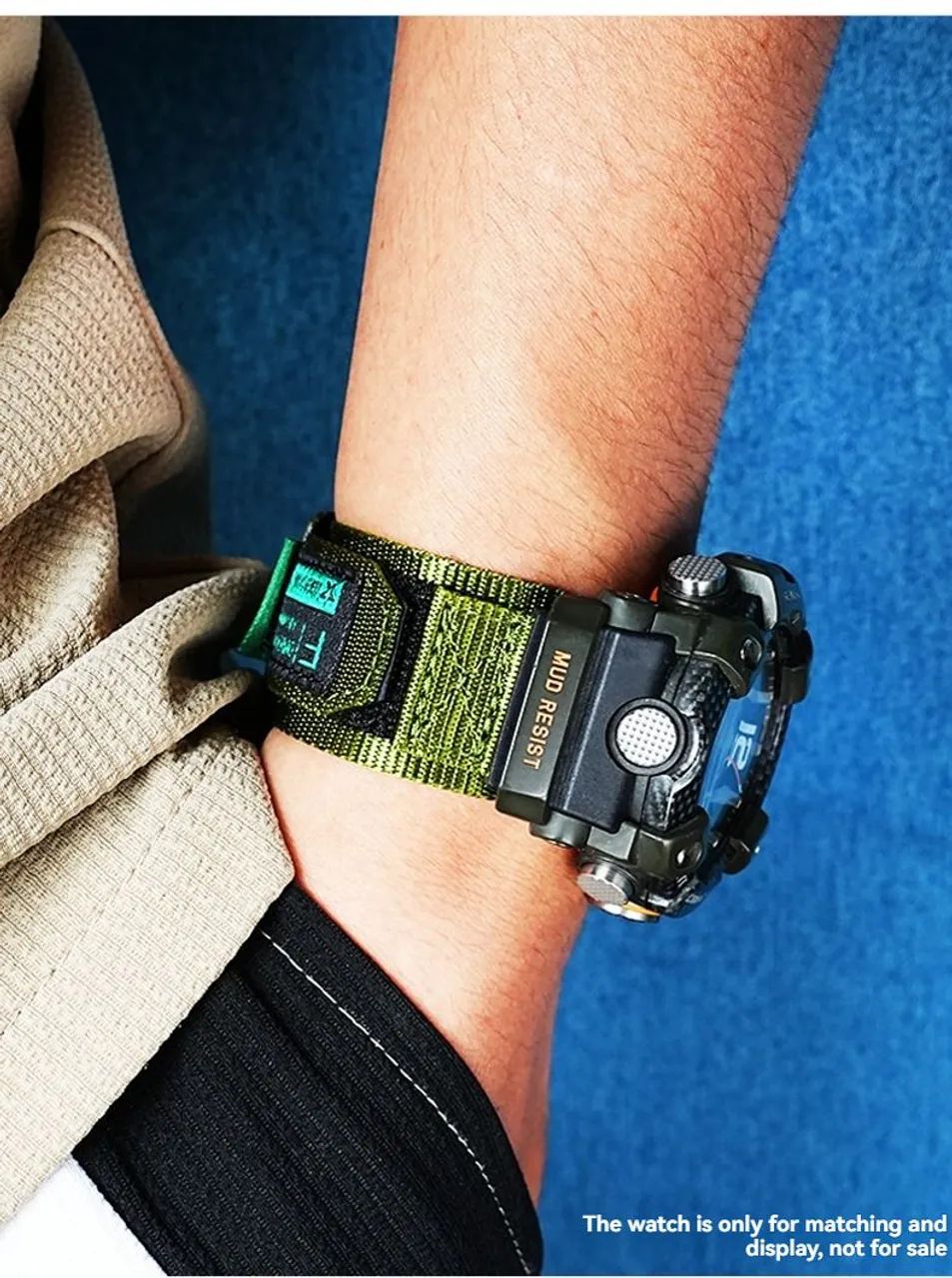 Pulseira ( verde )para relógio Casio gshock ggb100  nova - Foto 4