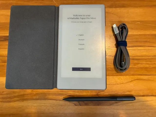 Remarkable Paper Pro Move 7,3 C/ Caneta E Capa De Couro - Tablets