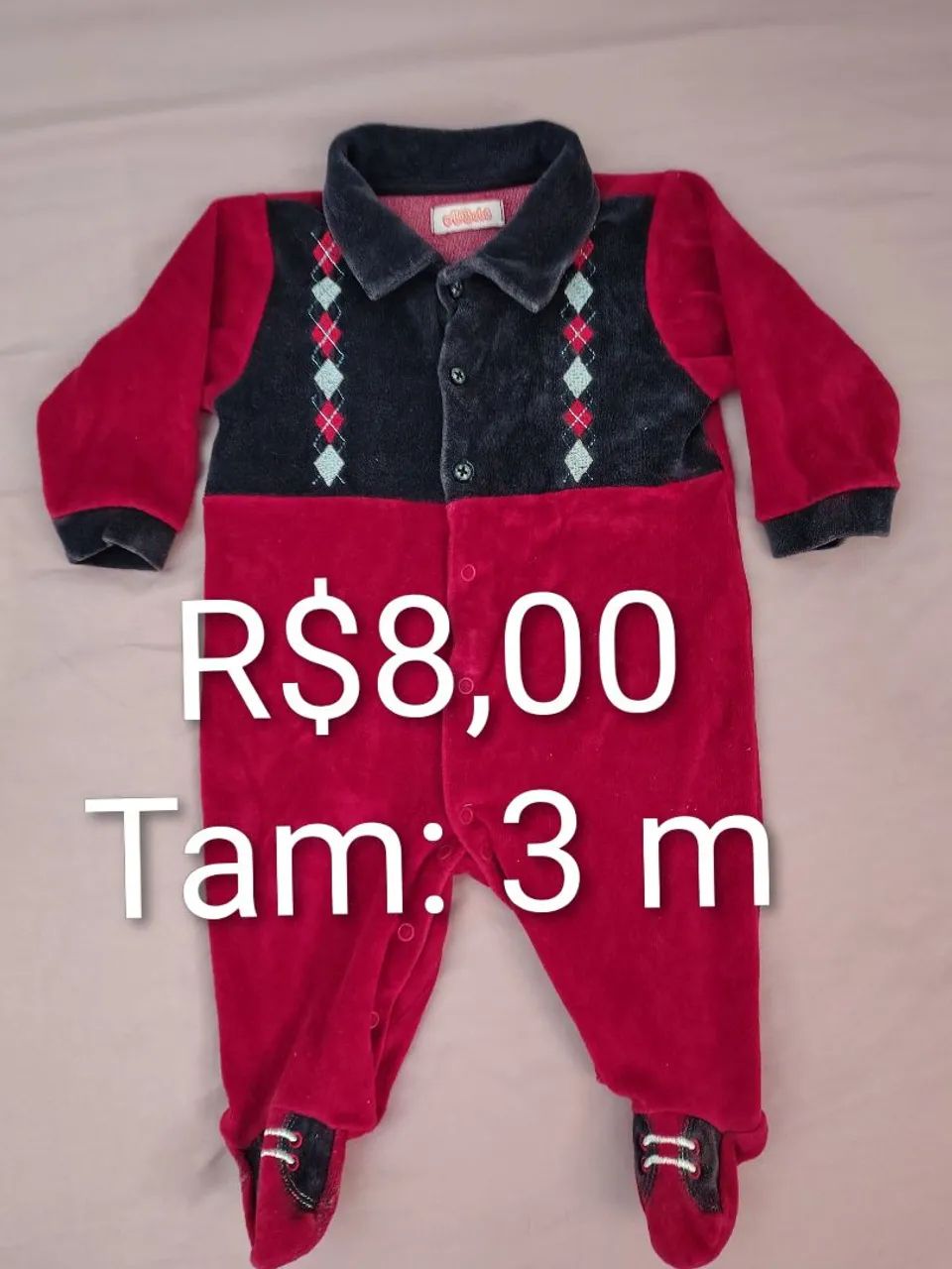 Macacão de Bebê Menino - Foto 3