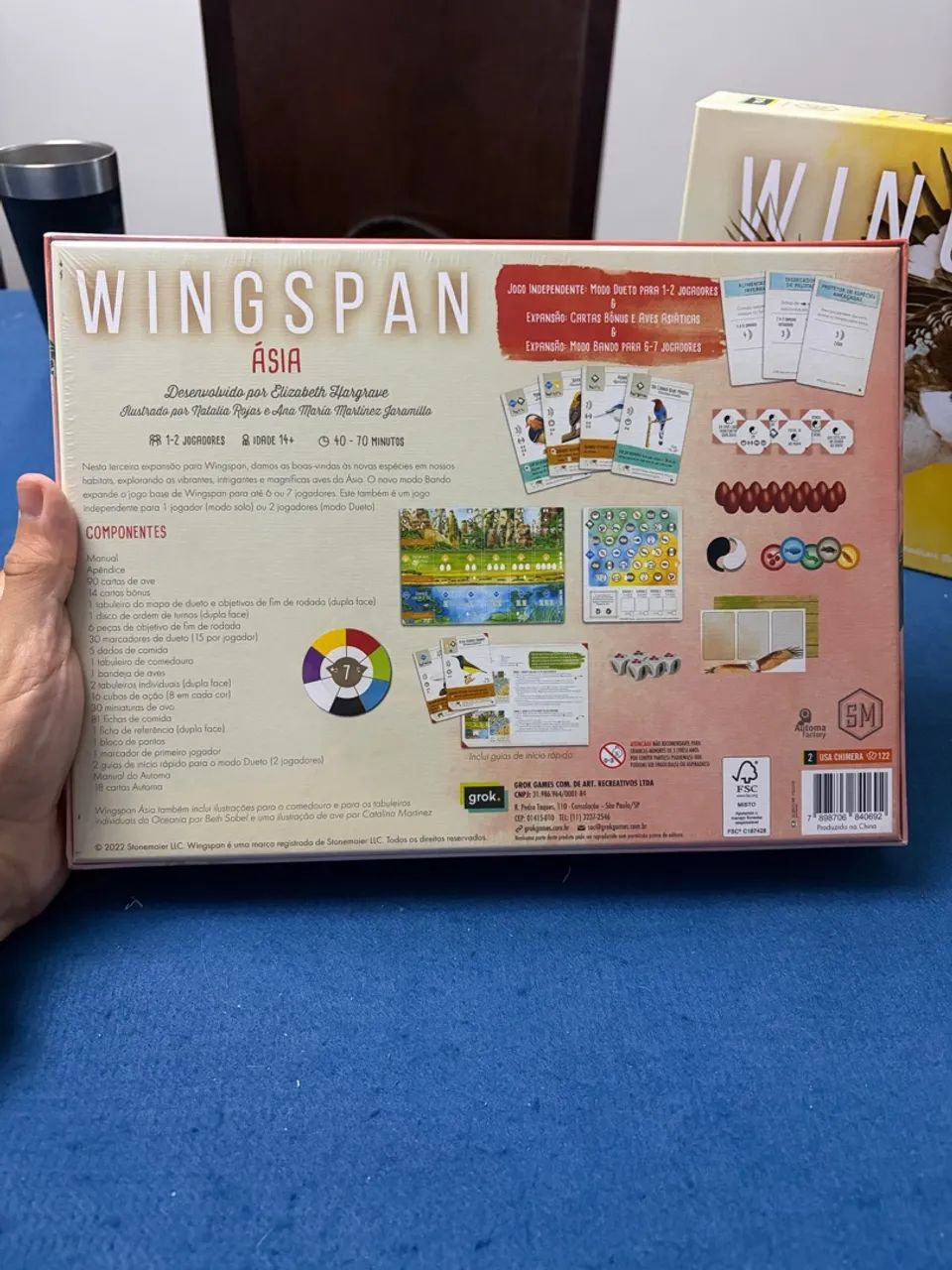 Combo Expansão Wingspan - Jogo de Tabuleiro - Foto 3
