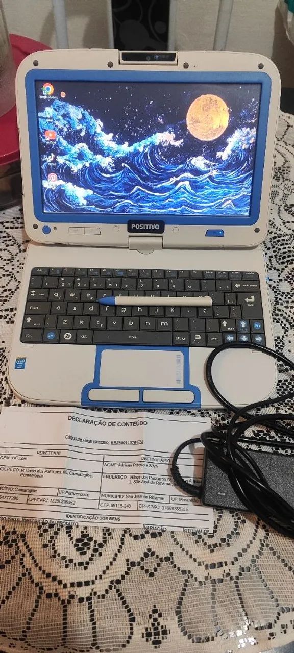 Vende Netbook 256+4g de memória ram 3 meses com nota fiscal  - Foto 2