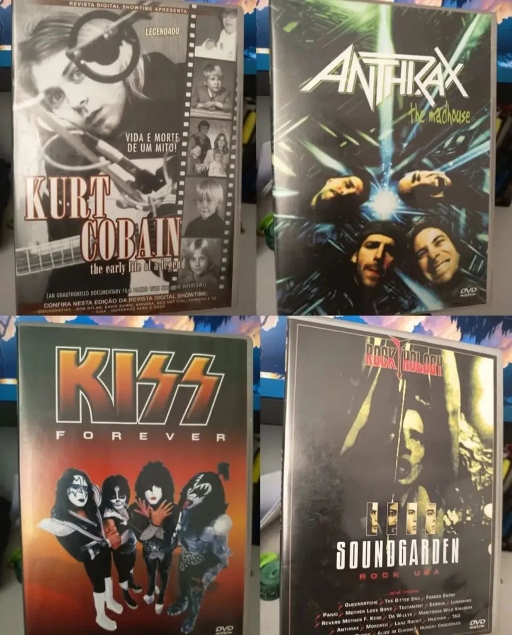 DVDs Diversos (Musicais e Filmes) - DVD, Blu-Ray e Vídeo Cassete