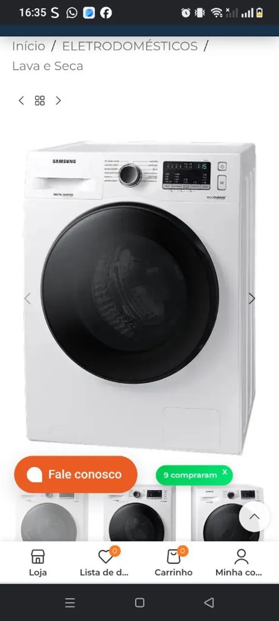 Lava e seca Samsung  - Foto 4