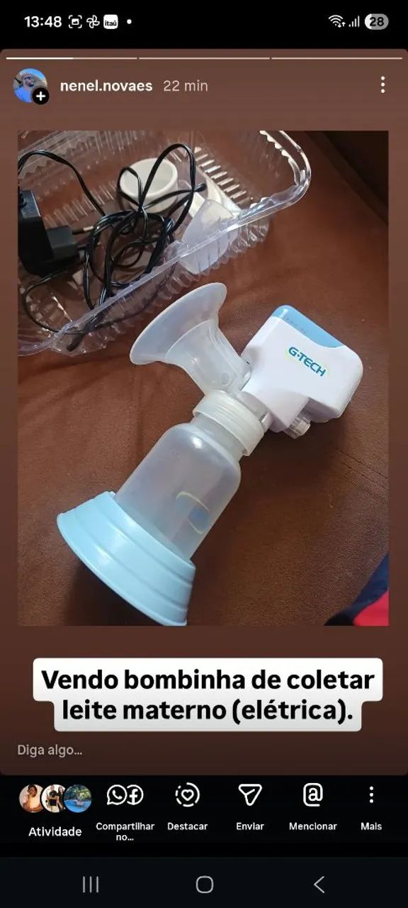 Bomba de coletar leite materno - Foto 3