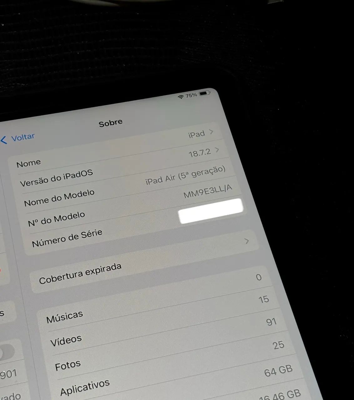 IPAD AIR - 5ª Geração  64GB - Foto 3