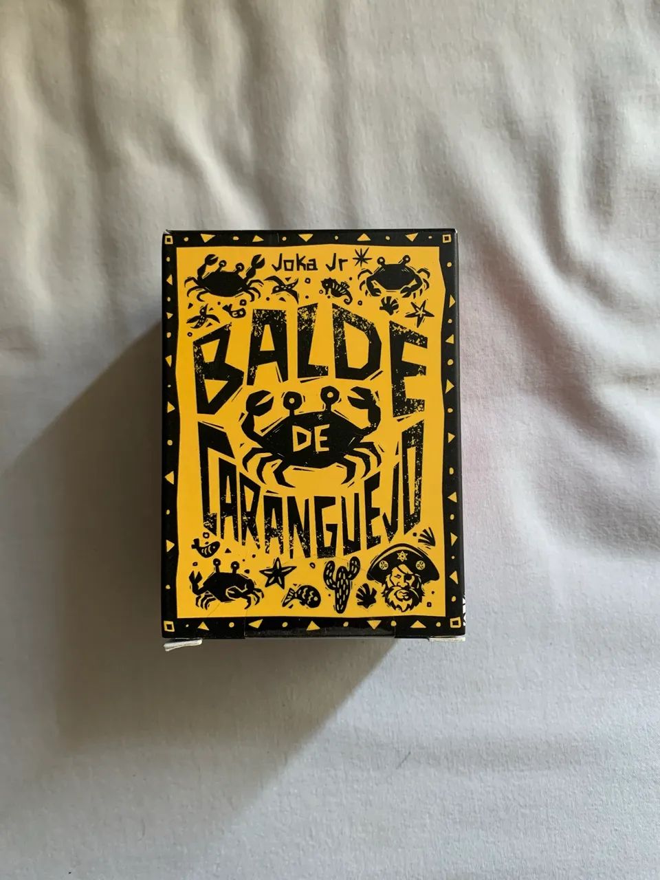Balde de caranguejo- jogo de tabuleiro/cartas