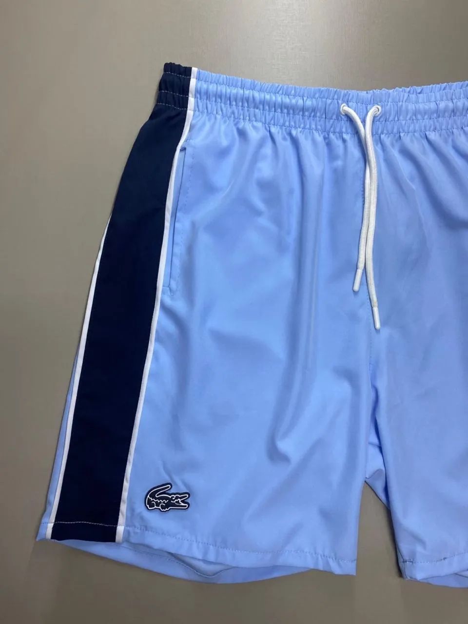 Bermuda Tactel Azul Limitada - Foto 3