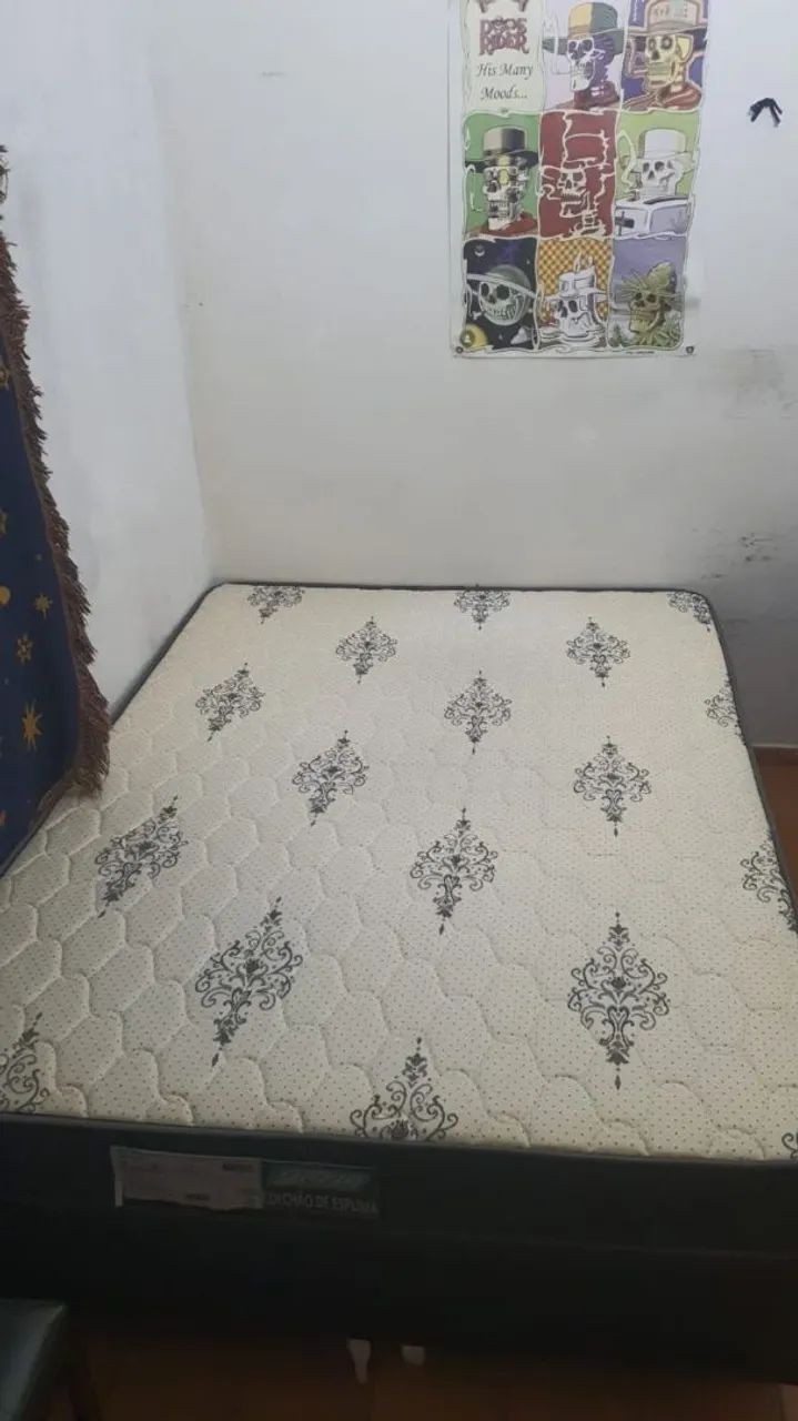 cama de casal semi nova