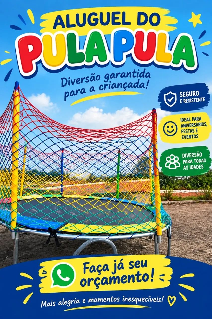 Aluguel de pula pula 