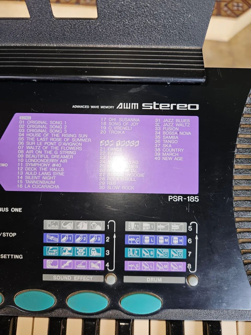 teclado YAMAHA psr-185 - Foto 5