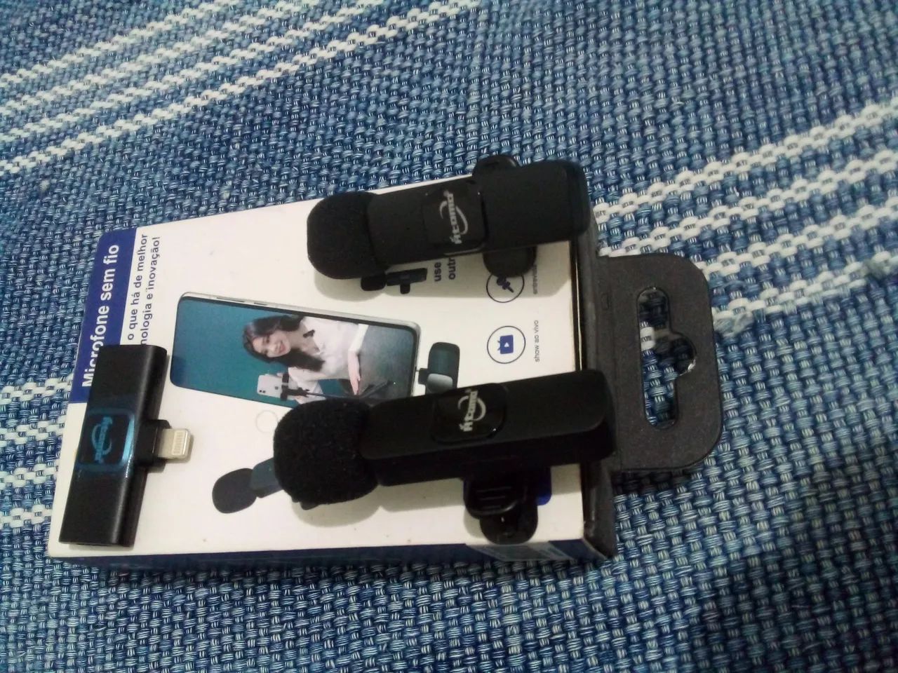 Microfone sem fio  para iphone - Foto 2