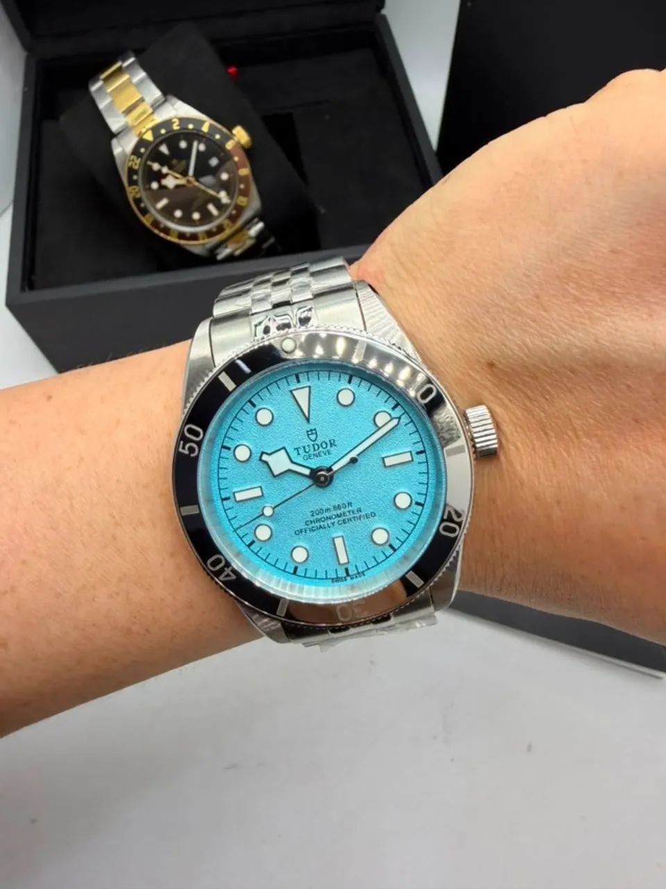 Tudor Black Bay Azul Tiffany Automático - Foto 2
