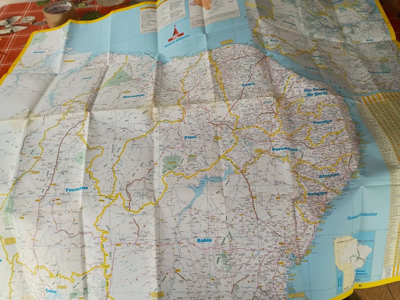 Guia de viagem e mapa do Brasil 2003 - Foto 4