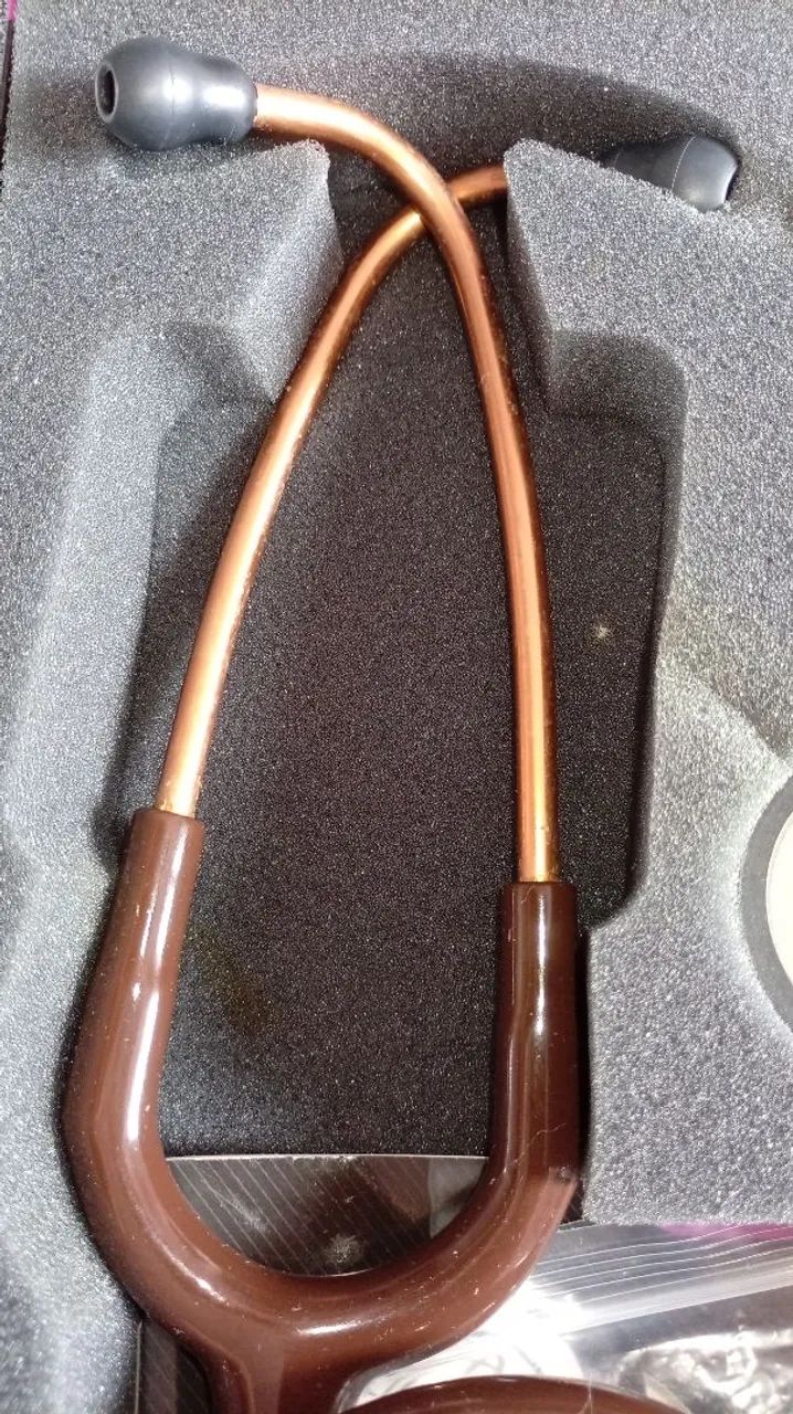 Eestetoscópio Classic 3 Chocolate Littmann - Foto 3