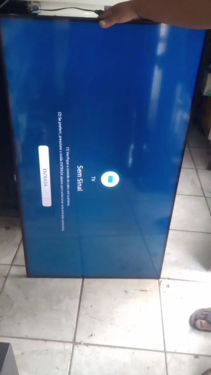 TV Samsung 50´´ Mod. QN50Q60TAG riscos na tela, IMAGEM ÓTIMA DA PARA USAR COMO ESTÁ.