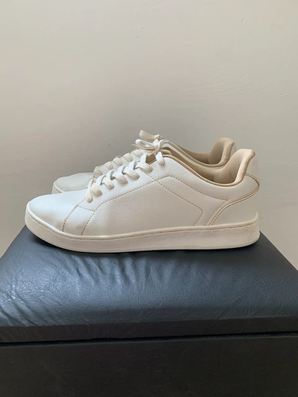 Tênis Branco Masculino 42 - Foto 2
