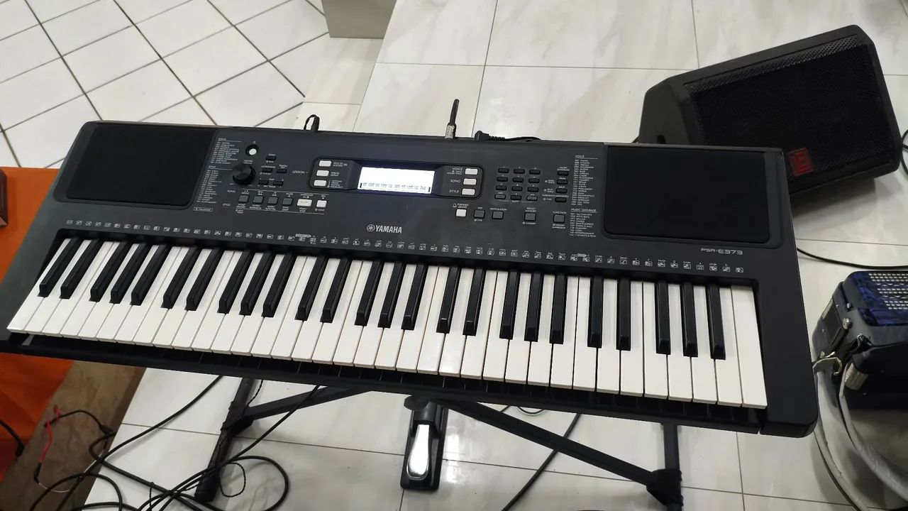 ? Yamaha PSR-E373 - Completo, Excelente! ? - Foto 2