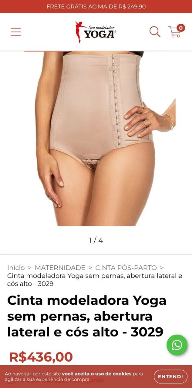 Cinta Yoga nova - Foto 5