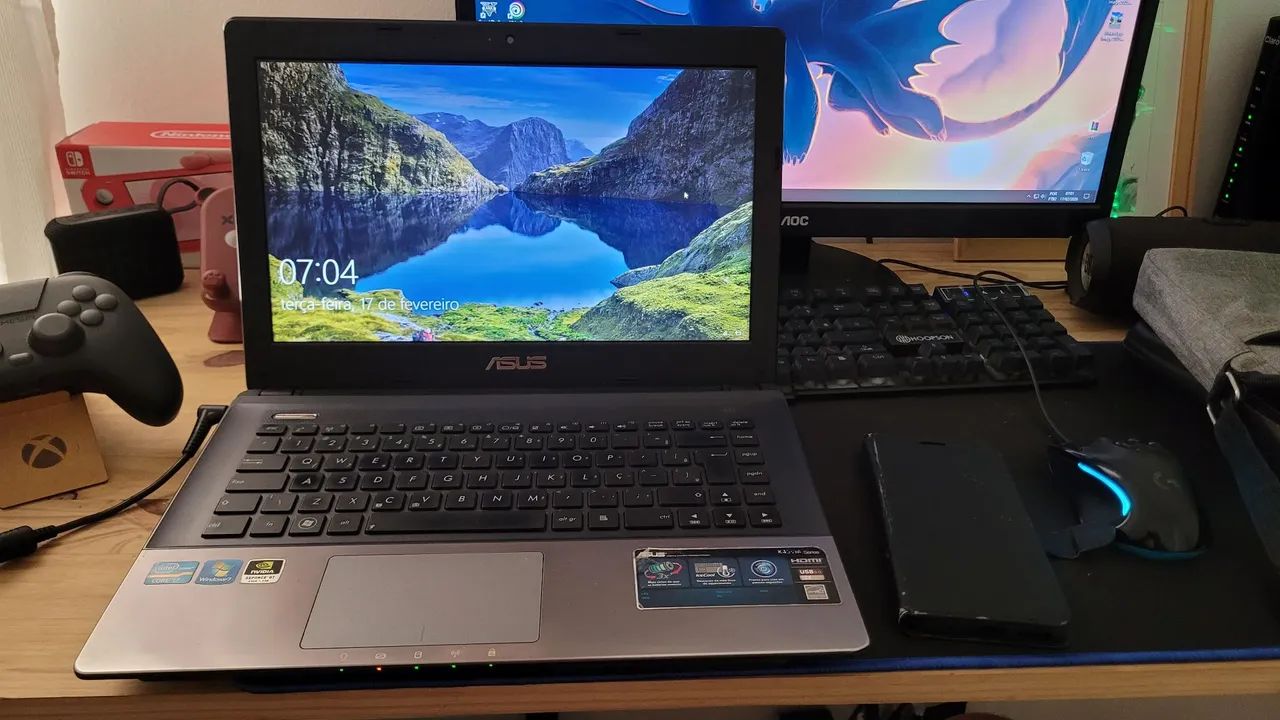 Notebook Asus i7 + placa de vídeo  - Foto 4