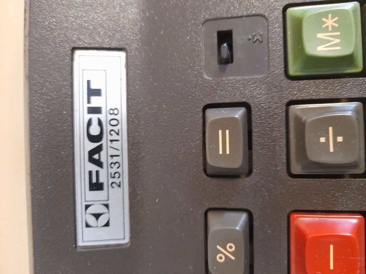 Calculadora Facit 2531/1208 - Foto 3