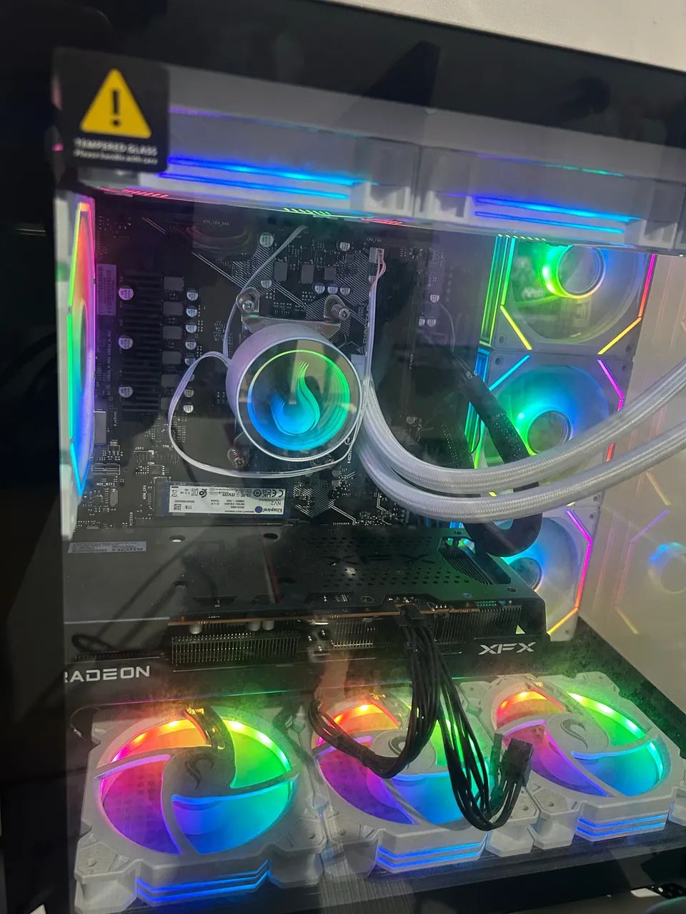 Pc Gamer completo DDR5 Com monitor e teclado  - Foto 4