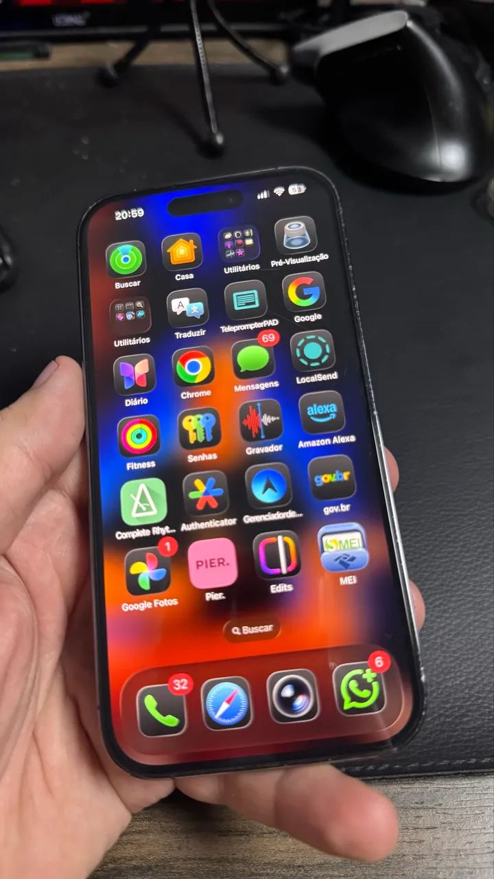 Iphone 14 pro (menor valor / nao troco) - Foto 4