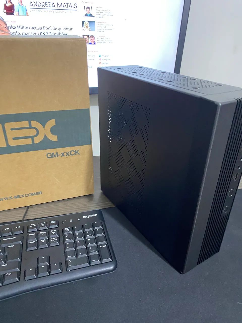 CPu empresarial Intel core i3 7100 8gb ddr4 Ssd 120gb Windows 11 - Foto 2