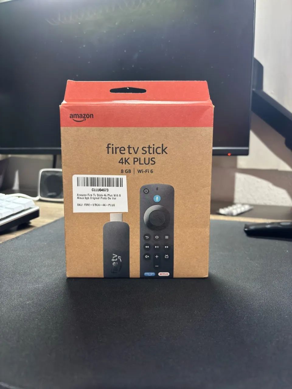 Fire Stick 4K Plus - Novo - Com Garantia!