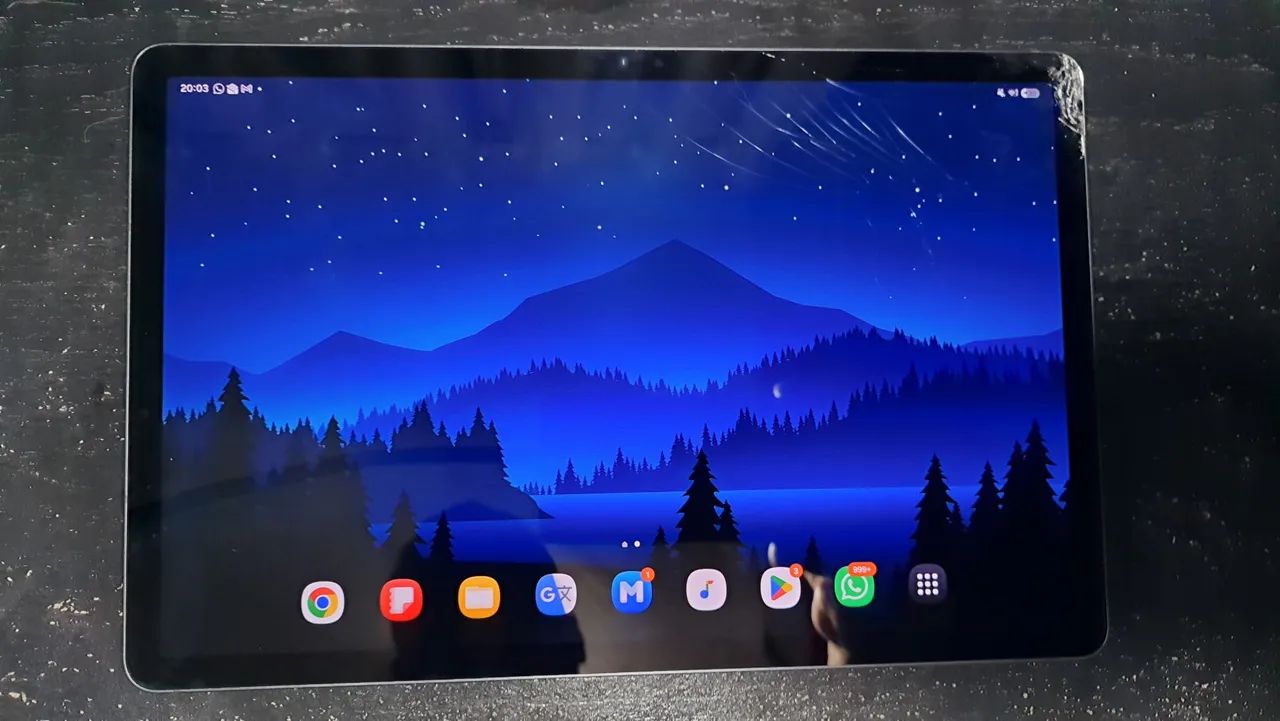 Galaxy Tab S9 | 12gb + 256gb | Tela Quebrada