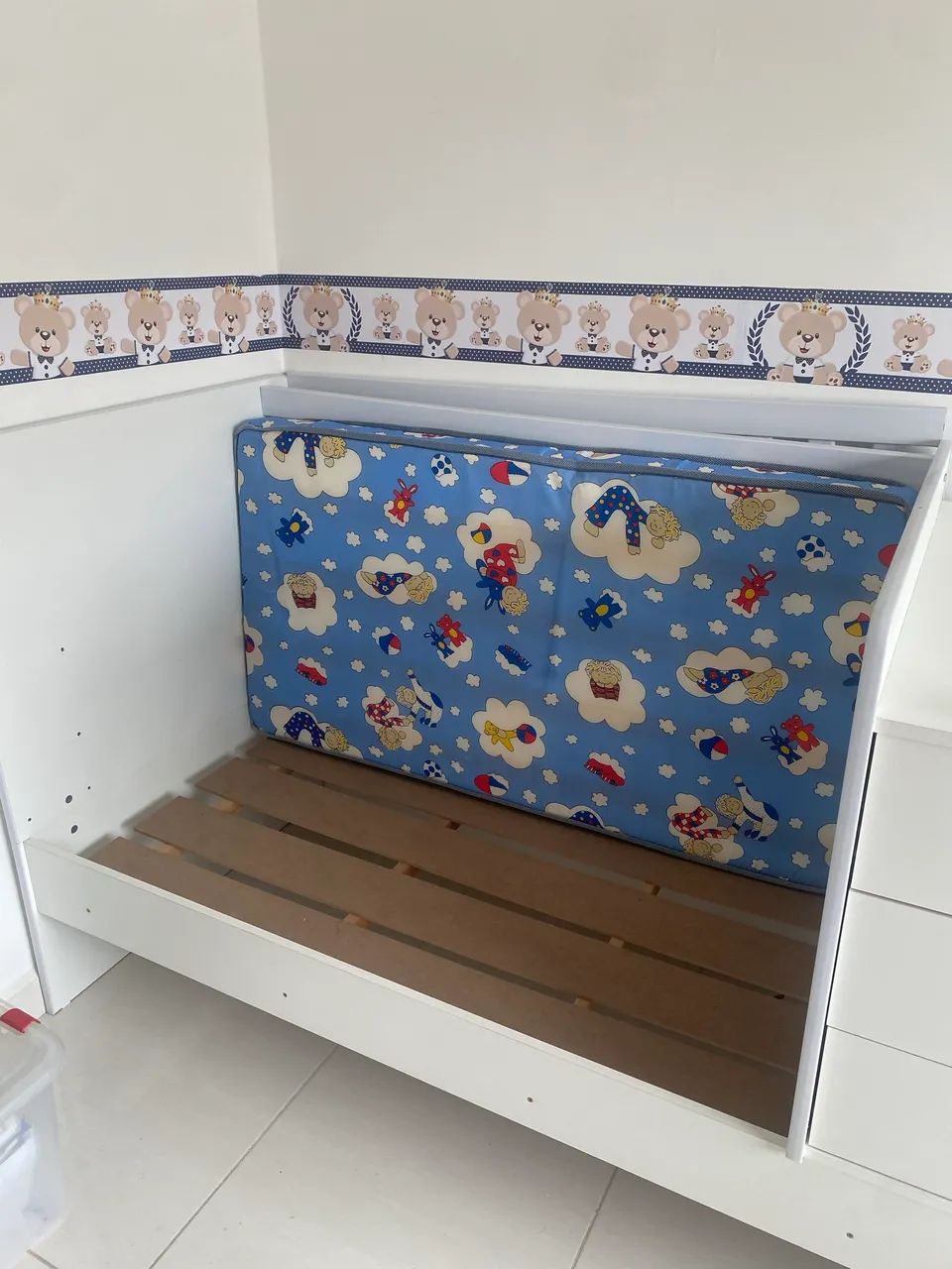 Berço cama com criado mudo - Foto 3