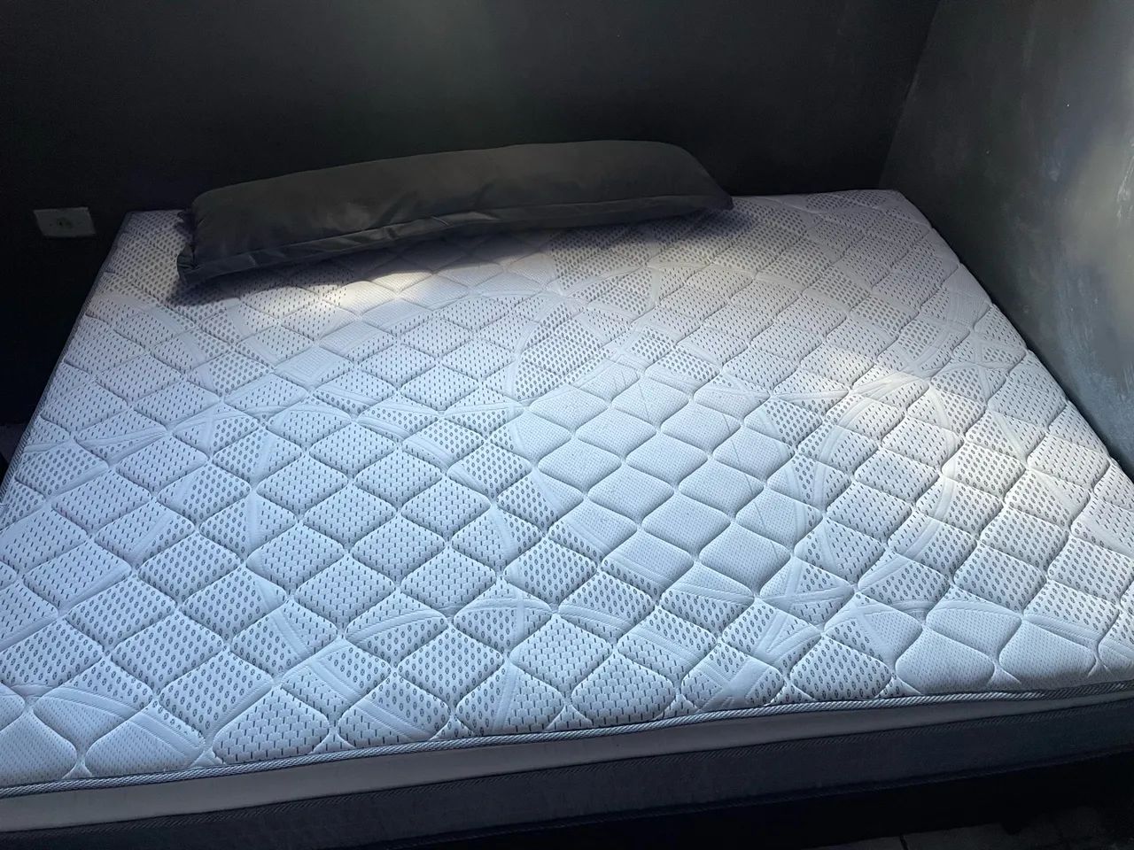 Cama de casal box ortopédica com pillowtop