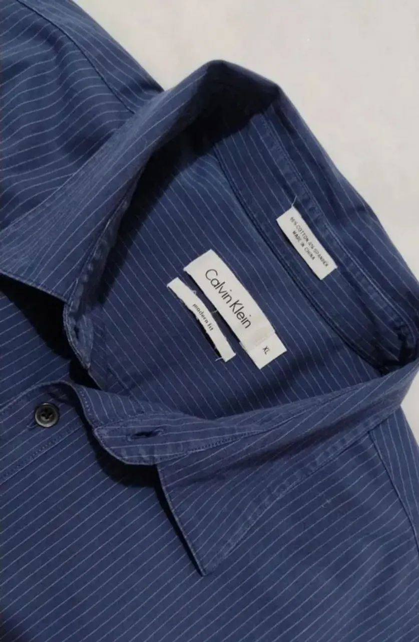 Camisa Calvin Klein Masculina GG - Foto 2