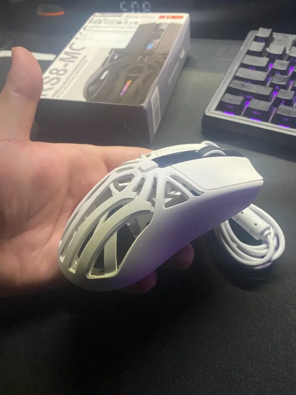 Mouses Gamer Sem Fio SmailWolf - RS7 e RS8 - Foto 5