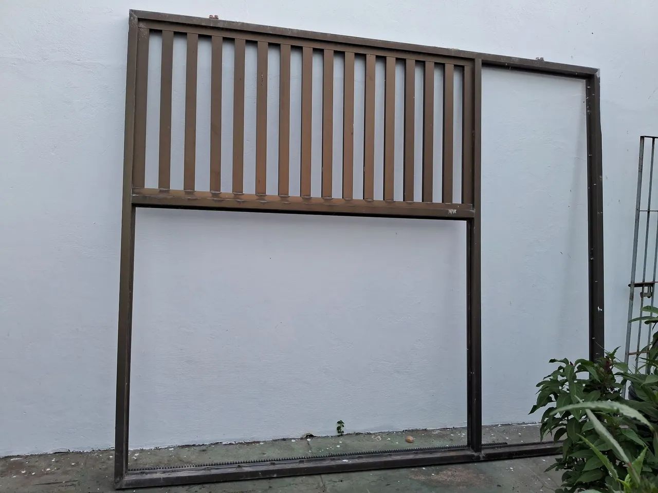 Portão de alumínio 