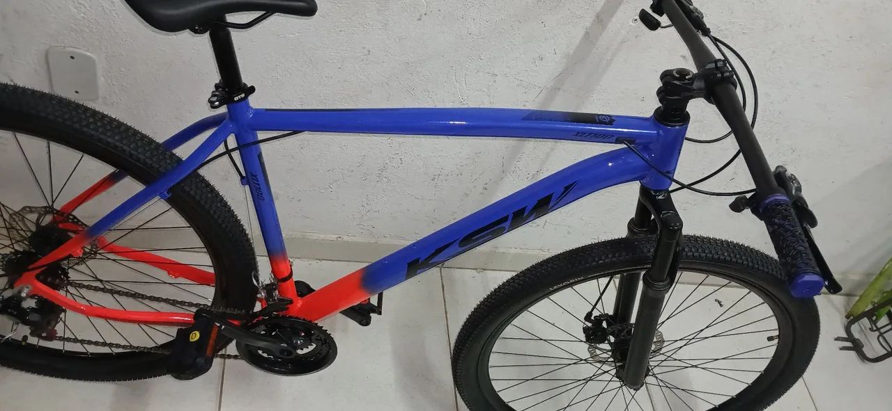 Bicicleta Ksw Aro 29 de alumínio  - Foto 3