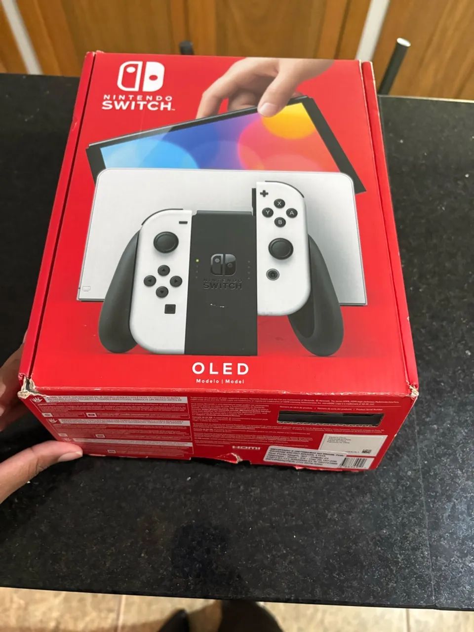 ? Nintendo Switch OLED branco desbloqueado - Foto 5