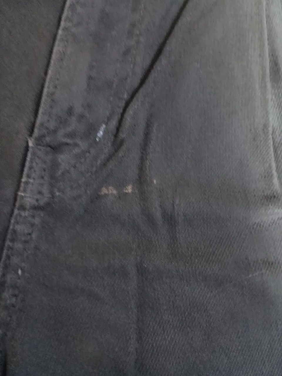 Calça jeans verde musgo, Tam.34, sem Lycra. - Foto 4