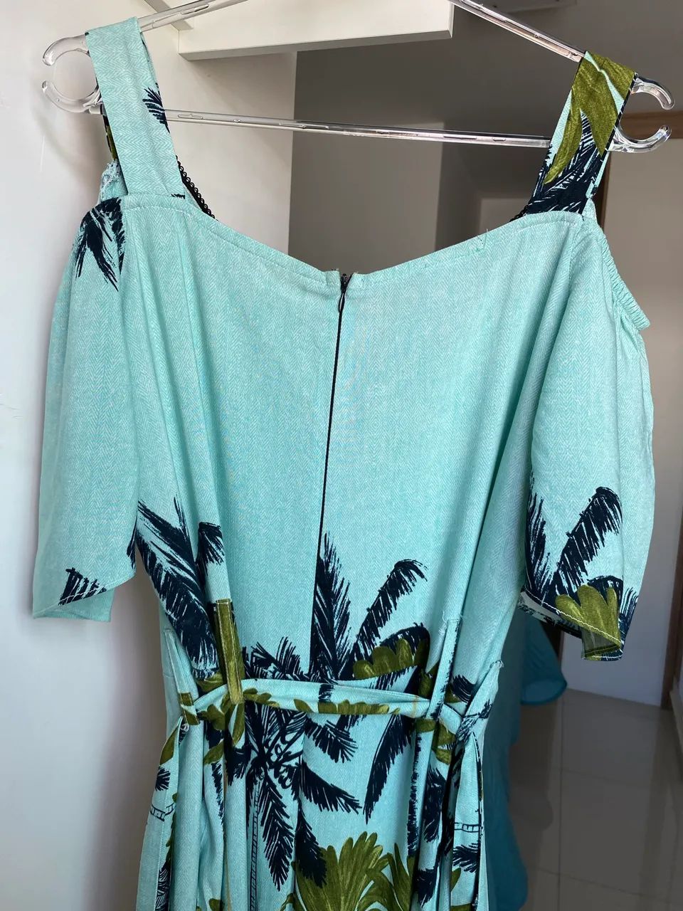 Vestido plus size longo estampado  - Foto 4