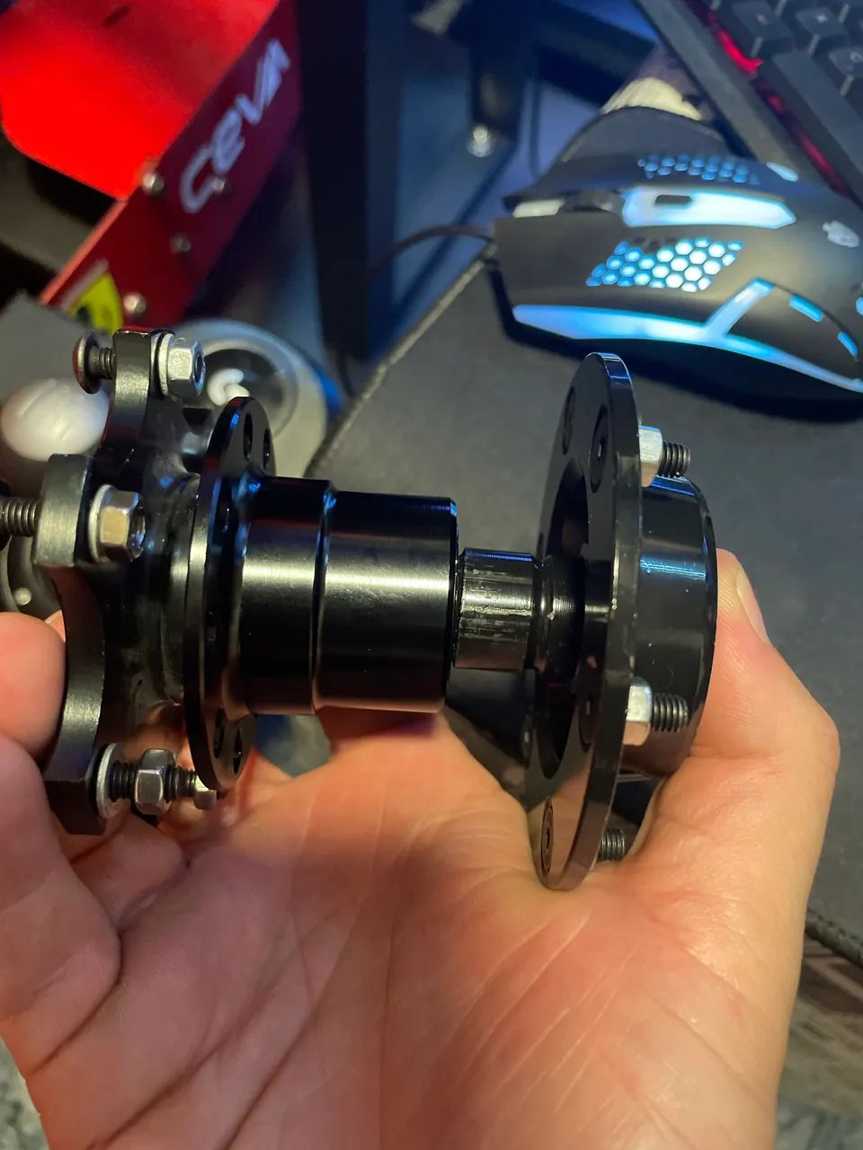 Quick Realease Simulador Volante corrida - Foto 5