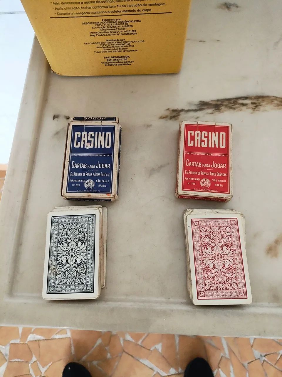 Jogo de cartas Casino Copag  - Foto 3