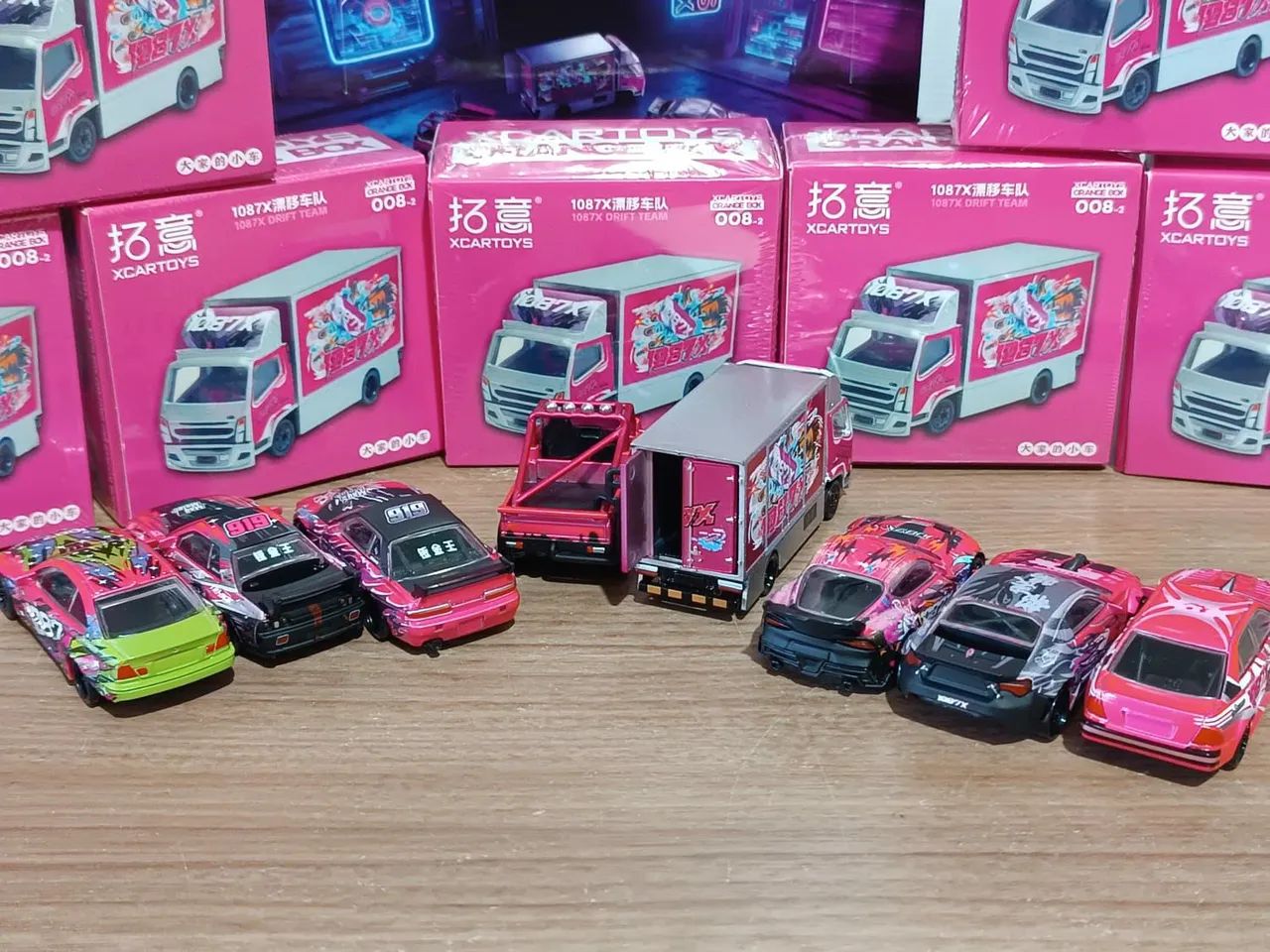 Miniaturas equipe drift box com 8 miniaturas  - Foto 3