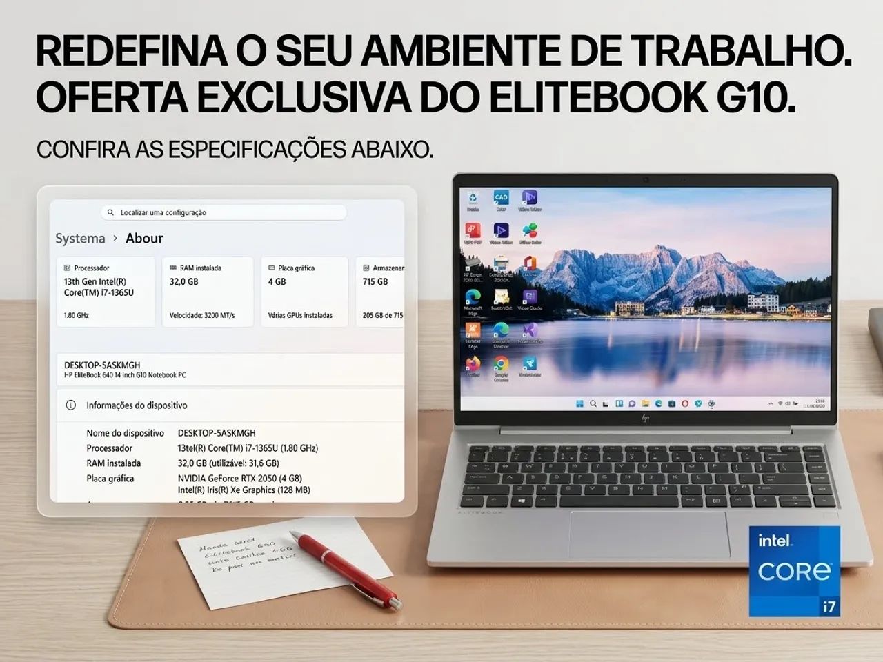 Notebook HP EliteBook 640 G10 14"