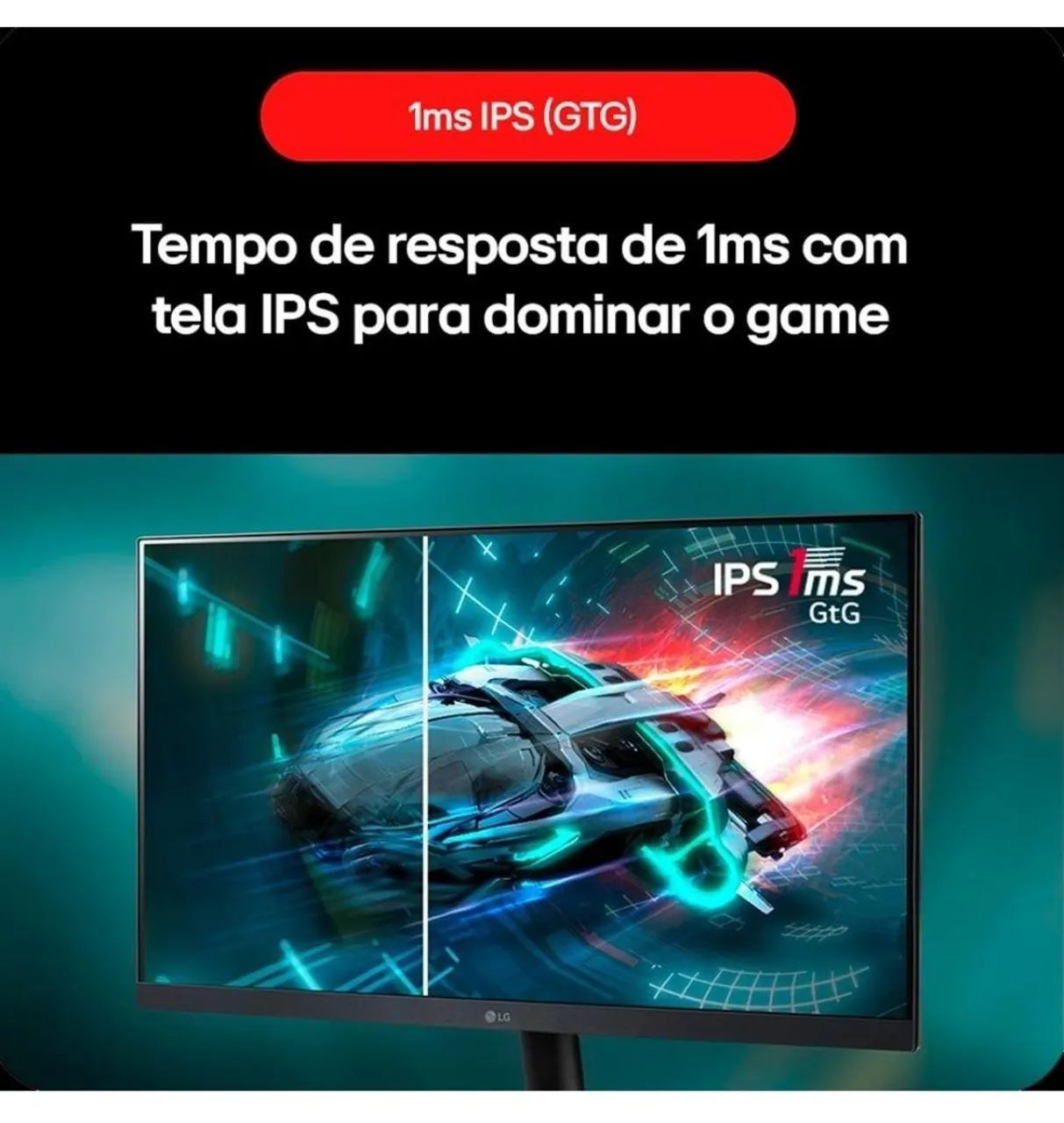 Monitor LG ultragear 24 IPS 180Hz - Foto 2