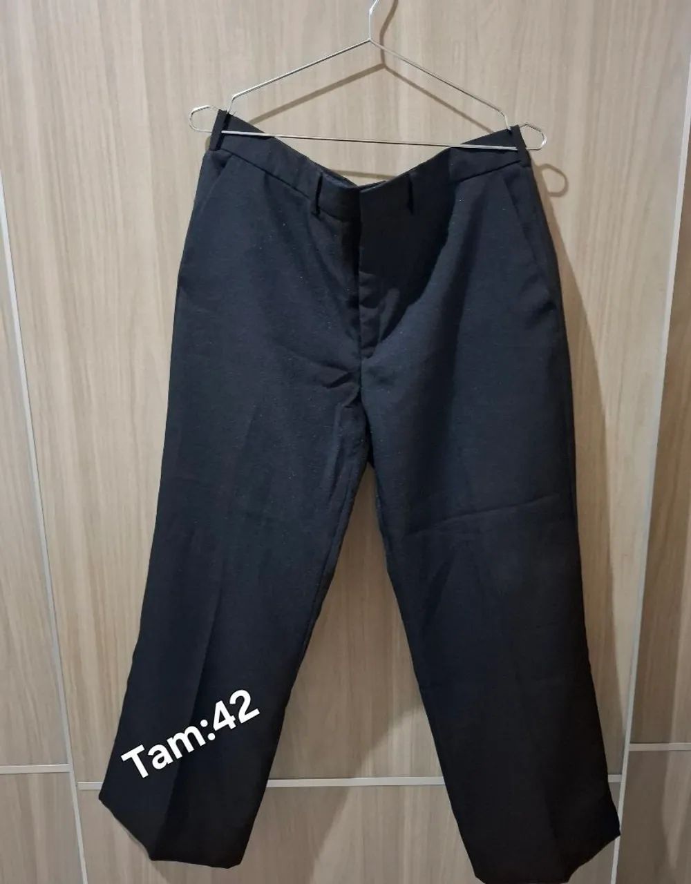 Calça Social Preta número 42