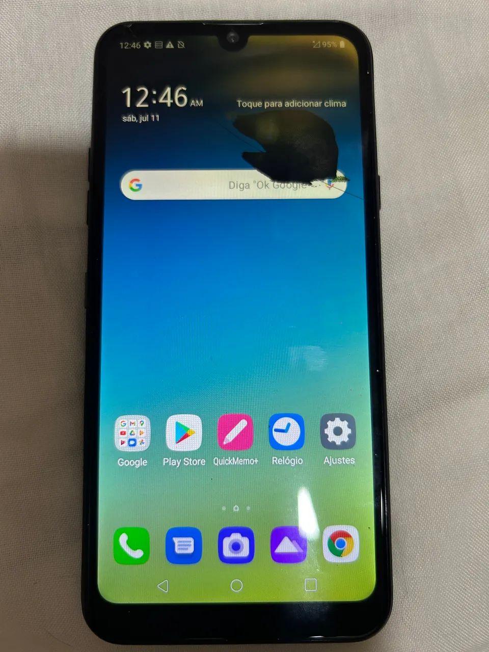 Celular LG K40S de 32 GB