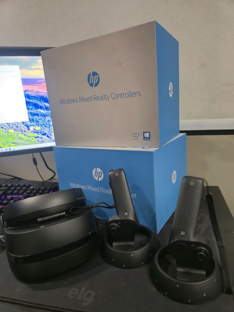 Oculos VR HP + Volante logitech g920 (TROCO) - Foto 3