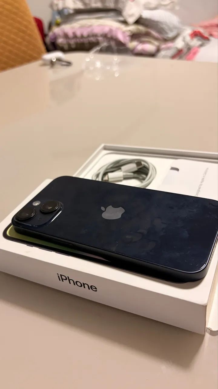 Iphone 14 128gb cor meia noite 