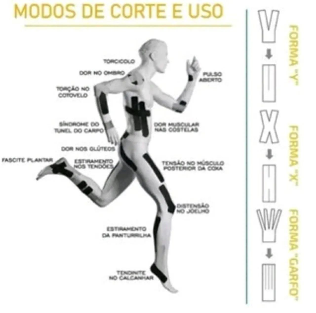 Fita kinesio  - Foto 3