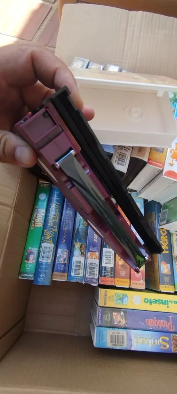 Fitas VHS, Desenhos, em bom estado - Foto 5